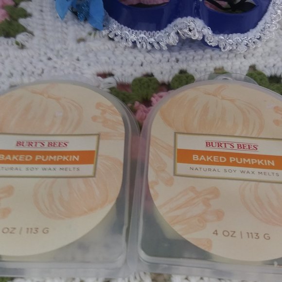 Burt's Bees Other - Burt's Bees Baked Pumpkin Natural Soy Wax Melts 2 Packs